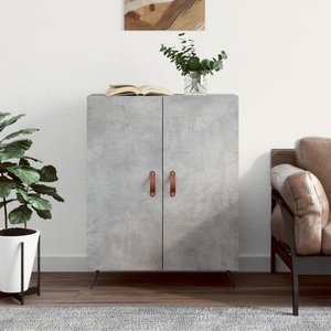 vidaXL, vidaXL Sideboard Betongrau 69,5x34x90 cm Holzwerkstoff