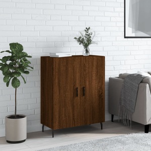vidaXL, vidaXL Sideboard Braun Eichen-Optik 69,5x34x90 cm Holzwerkstoff