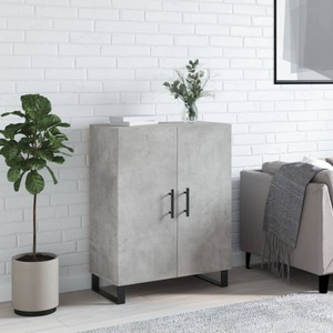 vidaXL, vidaXL Sideboard Betongrau 69,5x34x90 cm Holzwerkstoff
