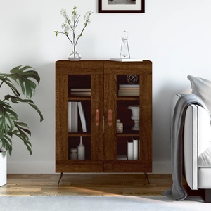 vidaXL, vidaXL Sideboard Braun Eichen-Optik 69,5x34x90 cm Holzwerkstoff