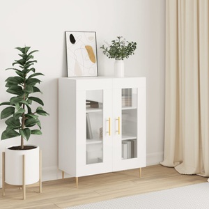 vidaXL, vidaXL Sideboard Weiß 69,5x34x90 cm Holzwerkstoff