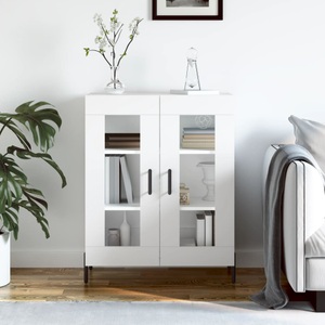 vidaXL, vidaXL Sideboard Weiß 69,5x34x90 cm Holzwerkstoff