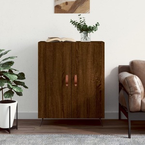 vidaXL, vidaXL Sideboard Braun Eichen-Optik 69,5x34x90 cm Holzwerkstoff