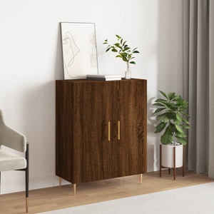 vidaXL, vidaXL Sideboard Braun Eichen-Optik 69,5x34x90 cm Holzwerkstoff
