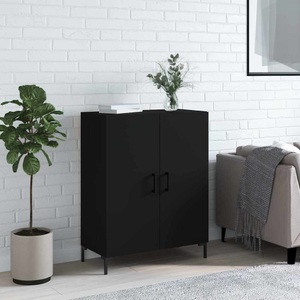 vidaXL, vidaXL Sideboard Schwarz 69,5x34x90 cm Holzwerkstoff