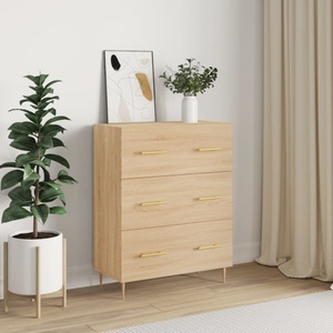 vidaXL, vidaXL Sideboard Sonoma-Eiche 69,5x34x90 cm Holzwerkstoff, vidaXL Sideboard Sonoma-Eiche 69,5x34x90 cm Holzwerkstoff