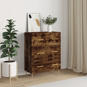 vidaXL, vidaXL Sideboard Räuchereiche 69,5x34x90 cm Holzwerkstoff