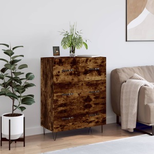 vidaXL, vidaXL Sideboard Räuchereiche 69,5x34x90 cm Holzwerkstoff