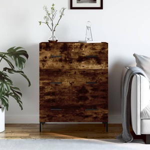 vidaXL, vidaXL Sideboard Räuchereiche 69,5x34x90 cm Holzwerkstoff