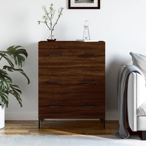 vidaXL, vidaXL Sideboard Braun Eichen-Optik 69,5x34x90 cm Holzwerkstoff