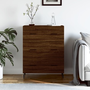 vidaXL, vidaXL Sideboard Braun Eichen-Optik 69,5x34x90 cm Holzwerkstoff