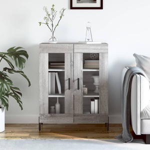 vidaXL, vidaXL Sideboard Grau Sonoma 69,5x34x90 cm Holzwerkstoff