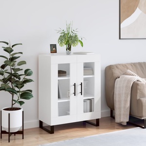 vidaXL, vidaXL Sideboard Weiß 69,5x34x90 cm Holzwerkstoff