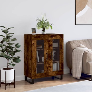 vidaXL, vidaXL Sideboard Räuchereiche 69,5x34x90 cm Holzwerkstoff
