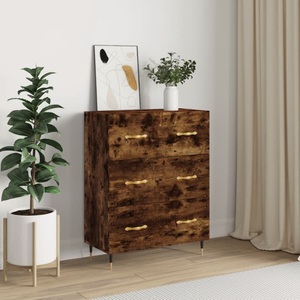 vidaXL, vidaXL Sideboard Räuchereiche 69,5x34x90 cm Holzwerkstoff