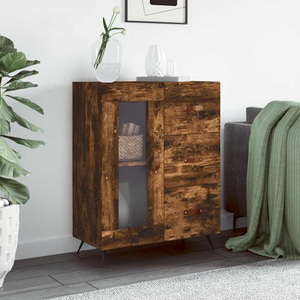 vidaXL, vidaXL Sideboard Räuchereiche 69,5x34x90 cm Holzwerkstoff