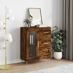 vidaXL, vidaXL Sideboard Räuchereiche 69,5x34x90 cm Holzwerkstoff