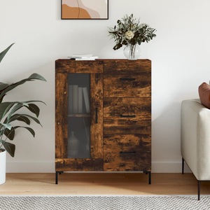 vidaXL, vidaXL Sideboard Räuchereiche 69,5x34x90 cm Holzwerkstoff