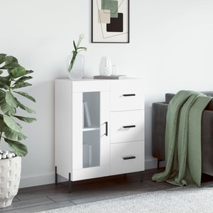 vidaXL, vidaXL Sideboard Weiß 69,5x34x90 cm Holzwerkstoff