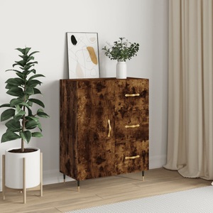 vidaXL, vidaXL Sideboard Räuchereiche 69,5x34x90 cm Holzwerkstoff