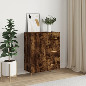 vidaXL, vidaXL Sideboard Räuchereiche 69,5x34x90 cm Holzwerkstoff