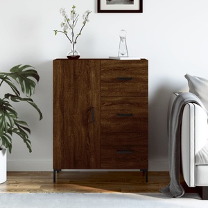 vidaXL, vidaXL Sideboard Braun Eichen-Optik 69,5x34x90 cm Holzwerkstoff