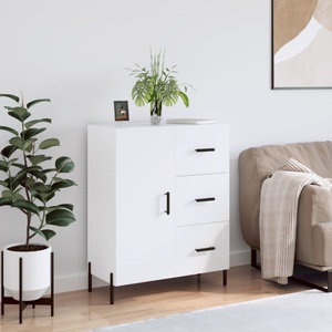 vidaXL, vidaXL Sideboard Weiß 69,5x34x90 cm Holzwerkstoff