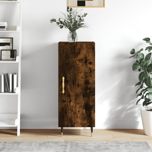 vidaXL, vidaXL Sideboard Räuchereiche 34,5x34x90 cm Holzwerkstoff