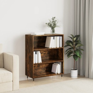 vidaXL, vidaXL Bücherregal Räuchereiche 69,5x32,5x90 cm Holzwerkstoff