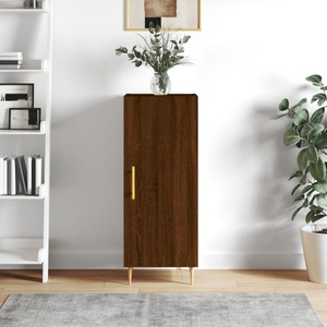 vidaXL, vidaXL Sideboard Braun Eichen-Optik 34,5x34x90 cm Holzwerkstoff