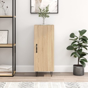 vidaXL, vidaXL Sideboard Sonoma-Eiche 34,5x34x90 cm Holzwerkstoff, vidaXL Sideboard Sonoma-Eiche 34,5x34x90 cm Holzwerkstoff