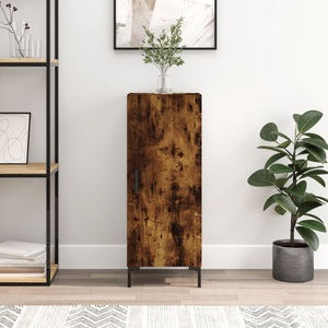 vidaXL, vidaXL Sideboard Räuchereiche 34,5x34x90 cm Holzwerkstoff