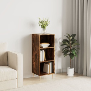 vidaXL, vidaXL Sideboard Räuchereiche 34,5x32,5x90 cm Holzwerkstoff