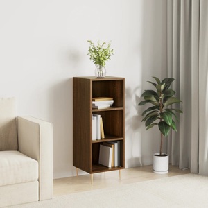 vidaXL, vidaXL Sideboard Braun Eichen-Optik 34,5x32,5x90 cm Holzwerkstoff