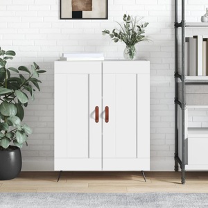vidaXL, vidaXL Sideboard Weiß 69,5x34x90 cm Holzwerkstoff