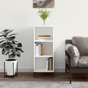 vidaXL, vidaXL Sideboard Weiß 34,5x32,5x90 cm Holzwerkstoff