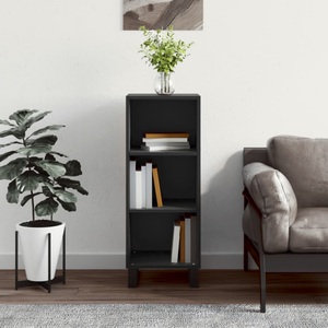 vidaXL, vidaXL Sideboard Schwarz 34,5x32,5x90 cm Holzwerkstoff