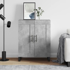 vidaXL, vidaXL Sideboard Betongrau 69,5x34x90 cm Holzwerkstoff