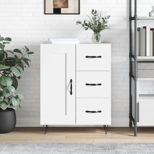 vidaXL, vidaXL Sideboard Weiß 69,5x34x90 cm Holzwerkstoff