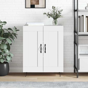 vidaXL, vidaXL Sideboard Weiß 69,5x34x90 cm Holzwerkstoff