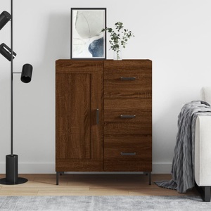 vidaXL, vidaXL Sideboard Braun Eichen-Optik 69,5x34x90 cm Holzwerkstoff