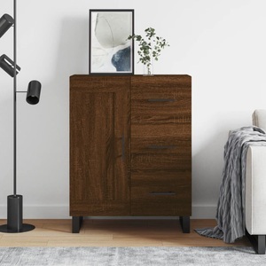 vidaXL, vidaXL Sideboard Braun Eichen-Optik 69,5x34x90 cm Holzwerkstoff