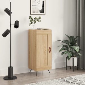 vidaXL, vidaXL Sideboard Sonoma-Eiche 34,5x34x90 cm Holzwerkstoff, vidaXL Sideboard Sonoma-Eiche 34,5x34x90 cm Holzwerkstoff