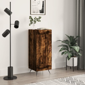 vidaXL, vidaXL Sideboard Räuchereiche 34,5x34x90 cm Holzwerkstoff
