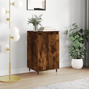 vidaXL, vidaXL Sideboard Räuchereiche 40x35x70 cm Holzwerkstoff