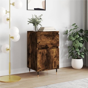 vidaXL, vidaXL Sideboard Räuchereiche 40x35x70 cm Holzwerkstoff