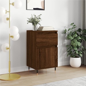 vidaXL, vidaXL Sideboard Braun Eichen-Optik 40x35x70 cm Holzwerkstoff