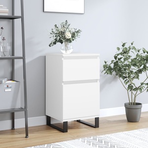 vidaXL, vidaXL Sideboard Weiß 40x35x70 cm Holzwerkstoff