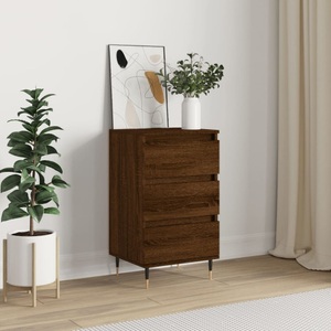 vidaXL, vidaXL Sideboard Braun Eichen-Optik 40x35x70 cm Holzwerkstoff, vidaXL Sideboard Braun Eichen-Optik 40x35x70 cm Holzwerkstoff