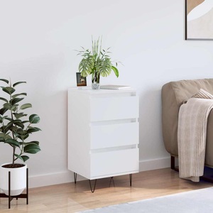 vidaXL, vidaXL Sideboard Weiß 40x35x70 cm Holzwerkstoff